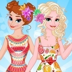 Jogo As Férias Tropicais de Anna e Elsa