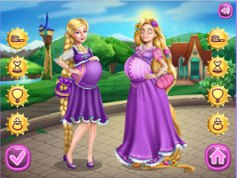 Guarda Roupa das Princesas Grávidas - jogos online de menina