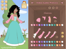 Crie uma Princesa de Videogames - screenshot 1