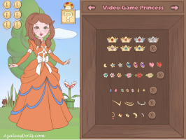 Crie uma Princesa de Videogames - screenshot 3