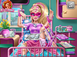 Cuide da Super Barbie - screenshot 1