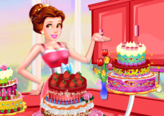 Jogos de Faça Um Bolo de Aniversário com Barbie no Meninas Jogos