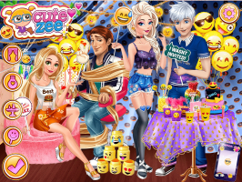 Elsa e Rapunzel: A Festa dos Emojis - screenshot 3