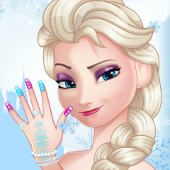Jogo Elsa Faz Manicure