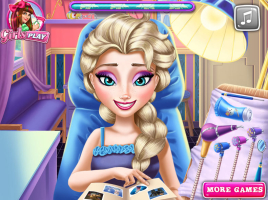 Frozen Elsa no Médico de Nariz - jogos online de menina