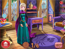 Encontre os Flocos de Neve Mágicos da Elsa - screenshot 1