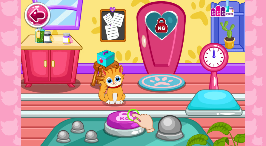 meu jogo de hospital de animais de estimação de simulador de gato fofo -  jogue uma aventura virtual gratuita de hospital de gato e gatinho