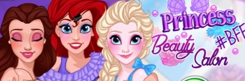 Princesa Bella no cabeleireiro - Jogos para Meninas