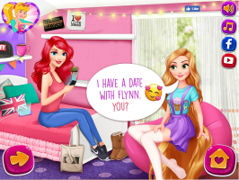 O Encontro da Rapunzel e da Ariel - screenshot 1