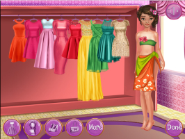 Os Novos Vestidos da Princesa Moana - screenshot 1