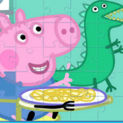 Jogo Peppa Pig Jigsaw