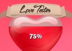 Jogos de Love Tester no Meninas Jogos