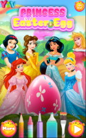 Pinte os Ovos de Páscoa das Princesas - screenshot 1