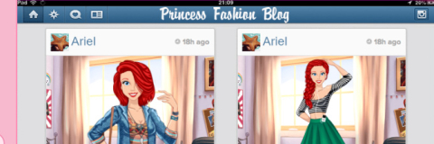 Princesa Ariel: Blogger de Moda