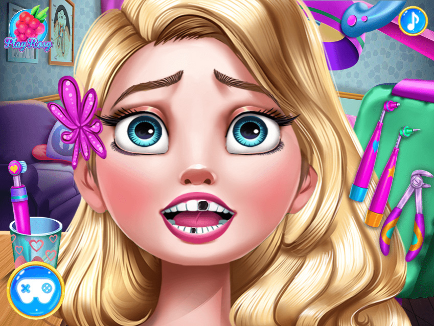 Frozen Elsa no Médico de Nariz - jogos online de menina