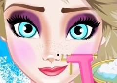 Princesa Elsa: Piercing na Orelha