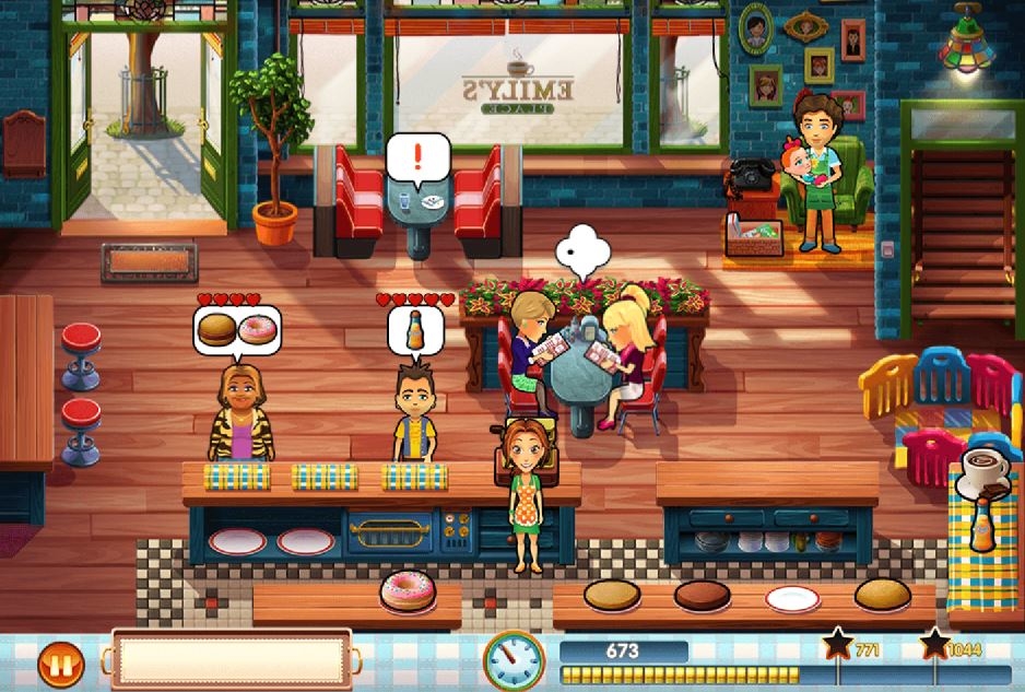 Jogos de Restaurante da Emily no Meninas Jogos