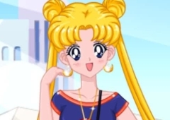Sailor Moon: Vista a Serena Tsukino