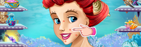 Jogos de Salão de Beleza da Ariel no Meninas Jogos