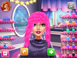 Salão de Cabeleireiro da Barbie - screenshot 2