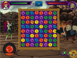 Um jogo de combinar 3 com as Mysticons - screenshot 2