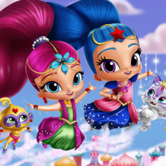 Jogo Vestir a Shimmer e a Shine