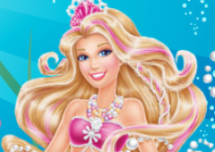 Barbie Vida de Sereia - jogos online de menina